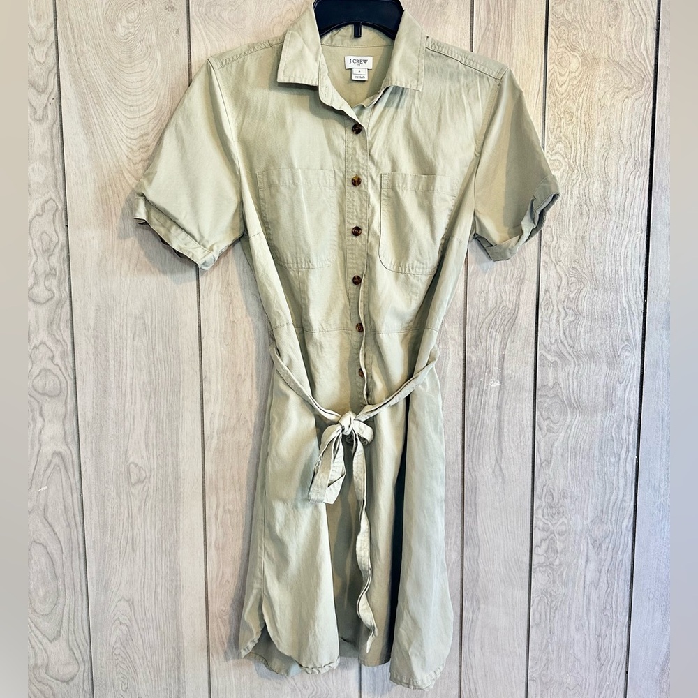 J. Crew Utility Shirtdress - Picture 2 of 7